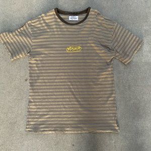 Green striped t-shirt